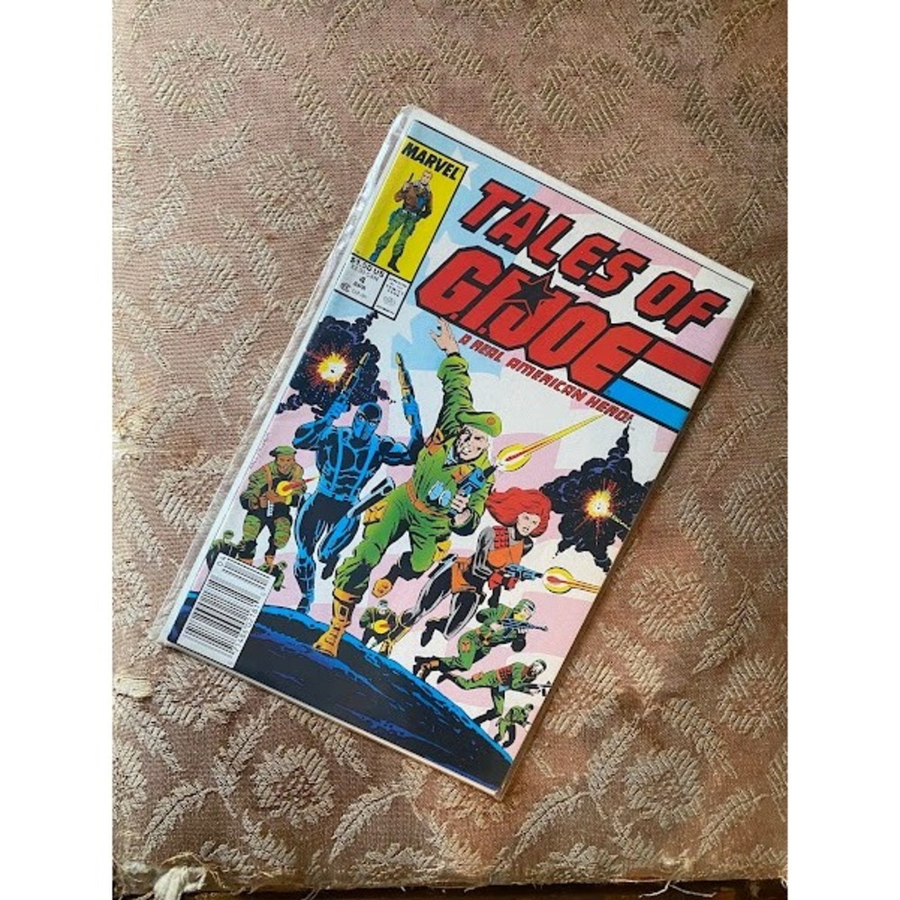 Marvel Comics Tales of GI Joe A Real American Hero 4 April 1988 Snake Eyes Cover